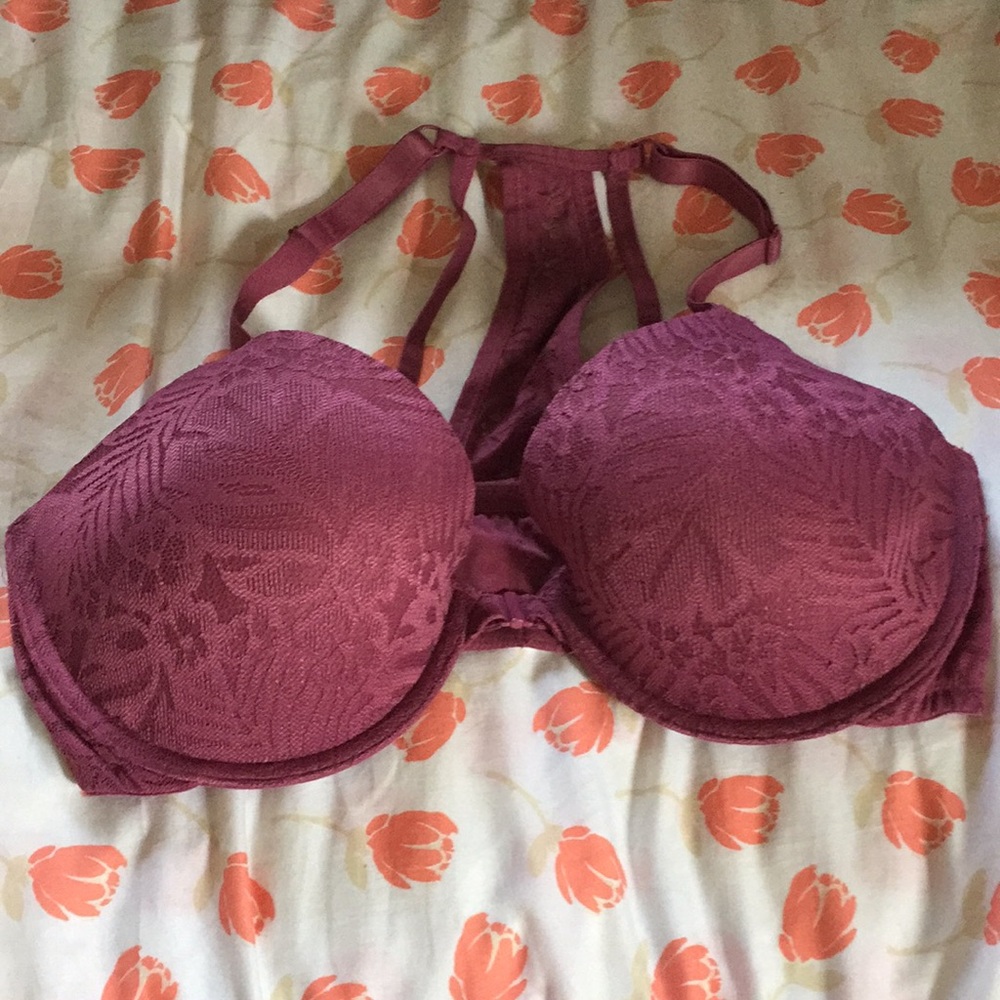 Pink bra
